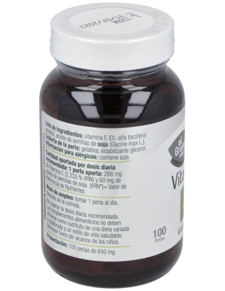 Vitagran E Forte (Vit. E Forte)  100Perlas de El Granero