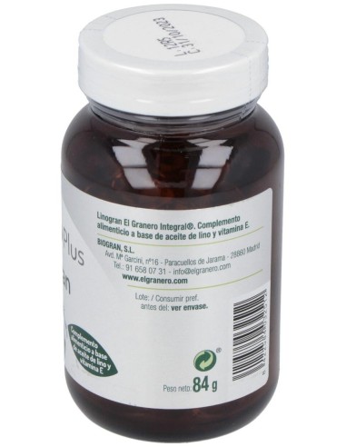 Linogran Aceite De Lino 120Perlas de El Granero