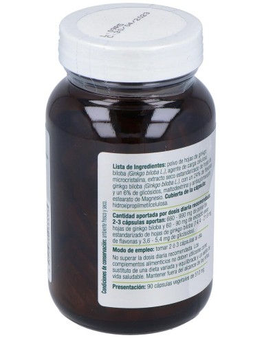 Ginkgo Biloba 90Cap. de El Granero