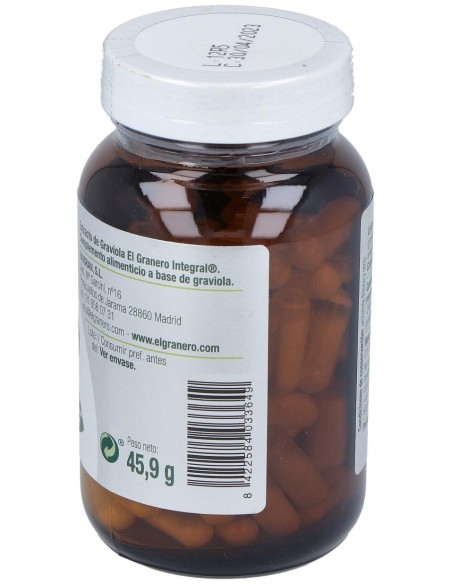 Extracto De Graviola 90Cap. de El Granero