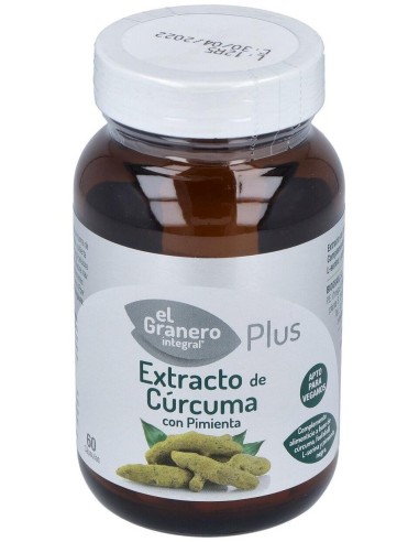 Extracto Curcuma Y Pimienta 60Cap. de El Granero
