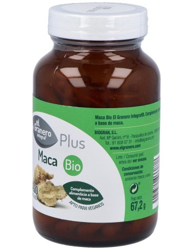 Maca Bio 120Cap. de El Granero