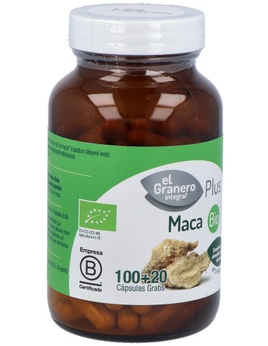 Maca Bio 120Cap. de El Granero