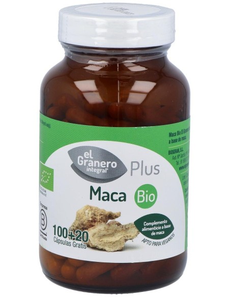 Maca Bio 120Cap. de El Granero