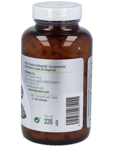 Mg 500 (Citrato De Magnesio) 300Comp. de El Granero