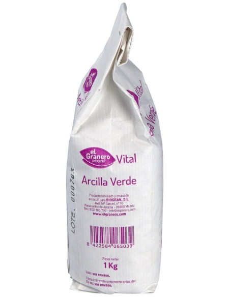 Arcilla Verde 1Kg. de El Granero