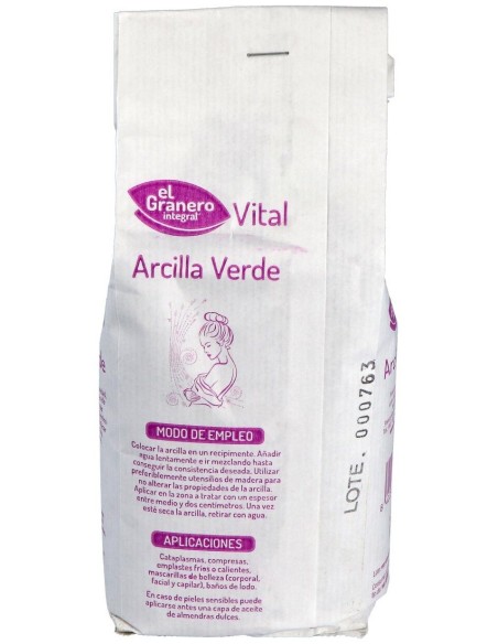 Arcilla Verde 1Kg. de El Granero