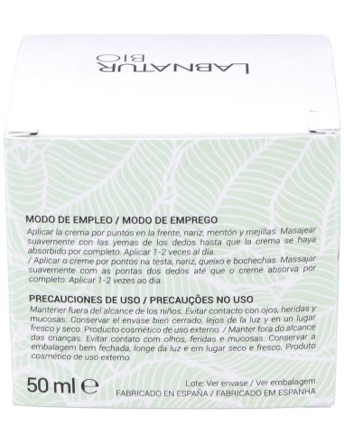Crema Facial Hidratante Pieles Sensibles 50Ml. Bio de Labnatur Bio