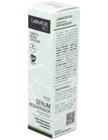 Serum Facial Regenerador Centella Asiatica 30M Bio de Labnatur Bio