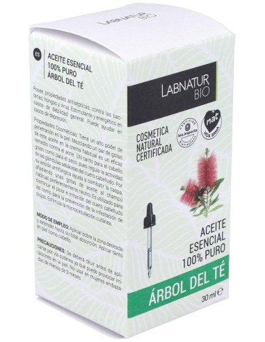 Arbol Del Te Aceite Esencial 30Ml. Bio de Labnatur Bio