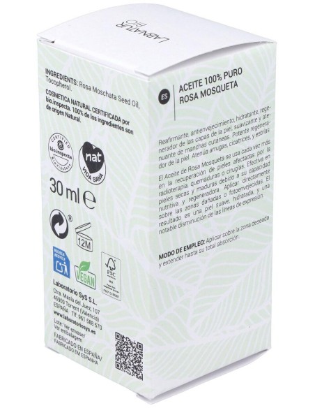 Rosa Mosqueta Aceite 30Ml. Bio de Labnatur Bio