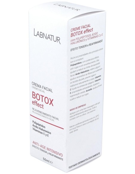 Crema Facial Botox Efecto Tensor 50Ml. Labnatur de Labnatur Bio