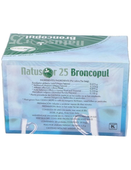 Nat.Inf.25 Broncopul 20Uni de Soria Natural