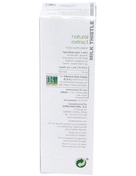 Ext. Cardo Mariano S/Al 50Ml de Soria Natural