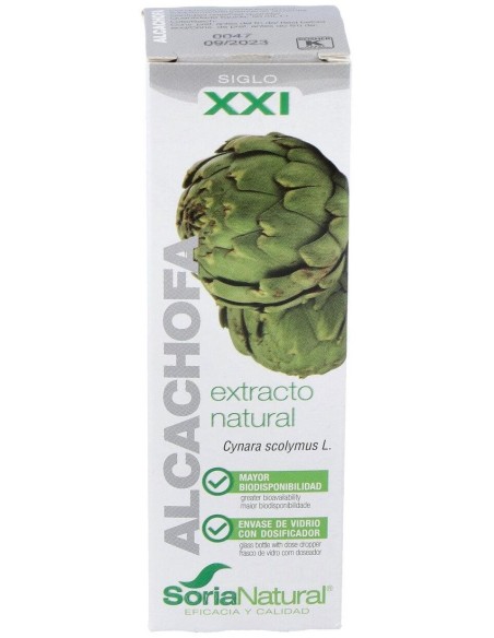 Ext. Alcachofa Xxi  50Ml. S/Al de Soria Natural