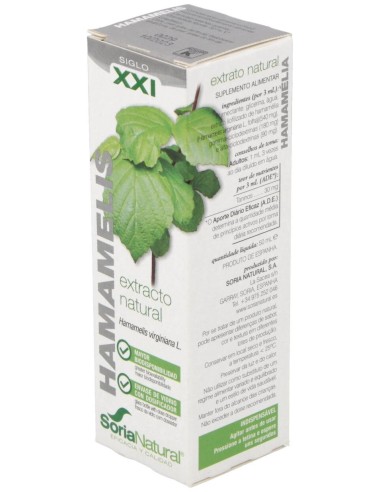 Ext. Hamamelis Xxi 50Ml. S/Al de Soria Natural