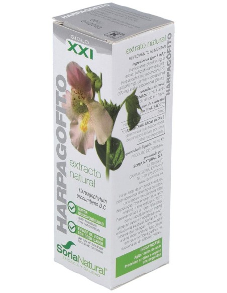 Ext. Harpagofito Xxi 50Ml. S/Al de Soria Natural