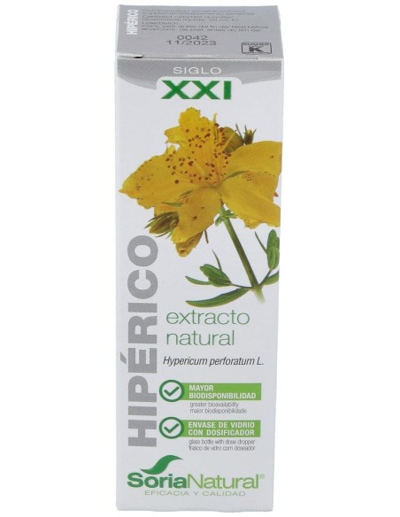 Ext. Hiperico Xxi 50Ml. S/Al de Soria Natural