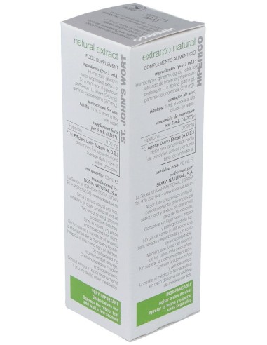 Ext. Hiperico Xxi 50Ml. S/Al de Soria Natural