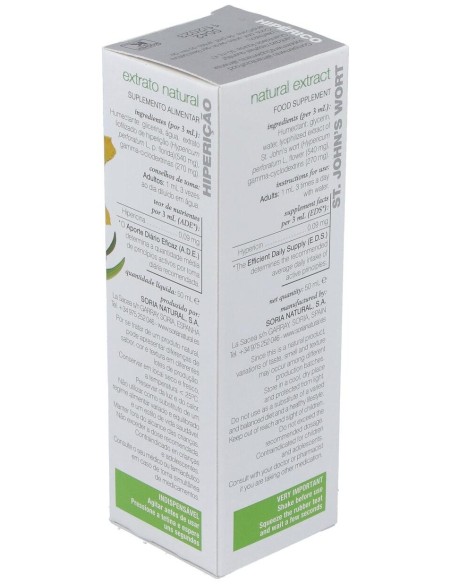 Ext. Hiperico Xxi 50Ml. S/Al de Soria Natural