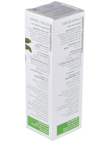 Ext. Pasiflora Xxi 50Ml. S/Al de Soria Natural