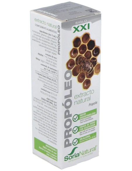 Ext. Propoleo Xxi 50Ml. S/Al de Soria Natural