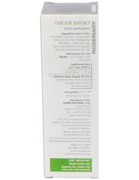 Ext. Romero Xxi 50Ml. S/Al de Soria Natural