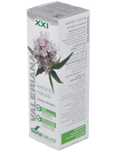 Ext. Valeriana Xxi 50Ml. S/Al de Soria Natural