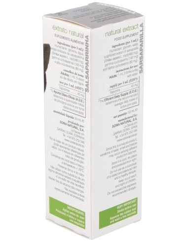 Ext. Zarzaparrilla Xxi 50Ml. S/Al de Soria Natural