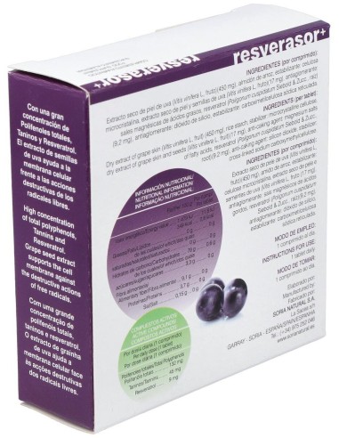Resverasor Plus 28Comp. de Soria Natural