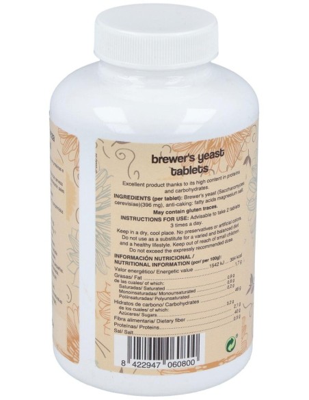 Levadura Cerveza Comprimidos de Alecosor Soria Natural