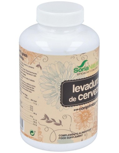 Levadura De Cerveza 500Comp. de Soria Natural
