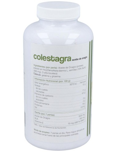 Aceite De Onagra Colestagra 500Perlas de Soria Natural