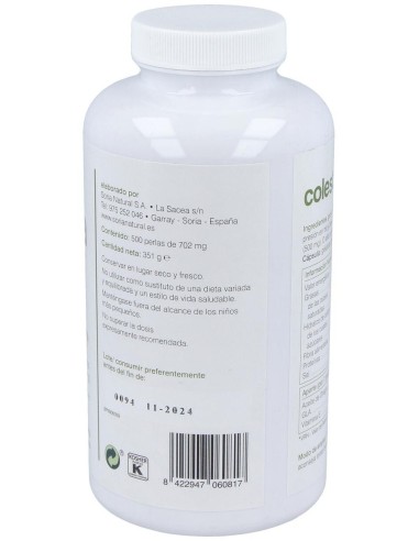 Aceite De Onagra Colestagra 500Perlas de Soria Natural