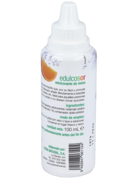 Edulcosor 100 C.C. de Alecosor Soria Natural