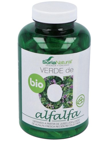 Verde De Alfalfa 240Cap. de Soria Natural