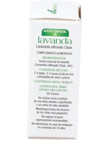 Esencia Lavanda 15Ml. de Soria Natural
