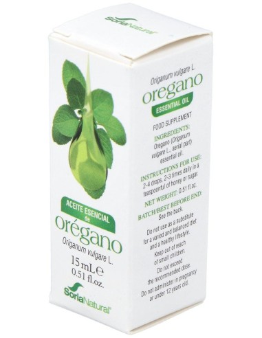 Esencia Oregano 15Cc. de Soria Natural