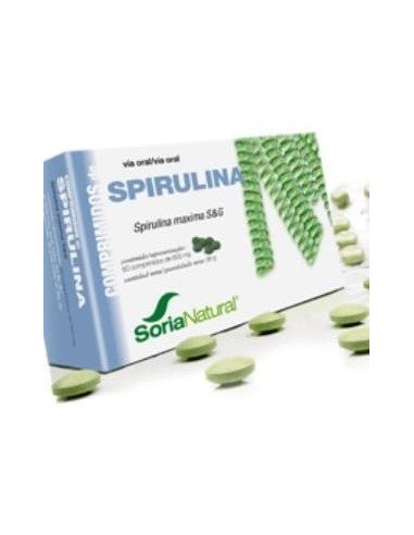 Spirulina 60Comp. de Soria Natural