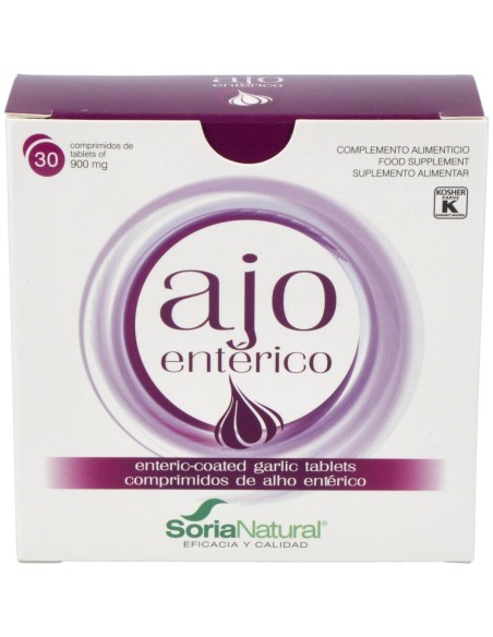 Ajo Enterico 30Comp. de Soria Natural