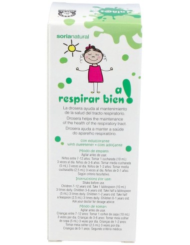 A Respirar Bien Niñ@S Jarabe 150Ml. de Soria Natural