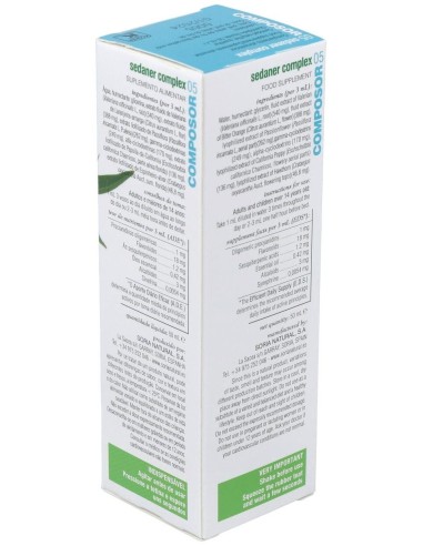 Composor 05 Sedaner Complex Xxi 50Ml. de Soria Natural