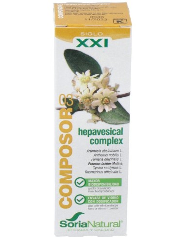 Composor 03 Hepavesical Complex Xxi 50Ml. de Soria Natural