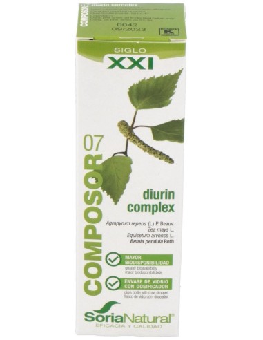 Composor 07 Diurin Complex Xxi 50Ml. de Soria Natural