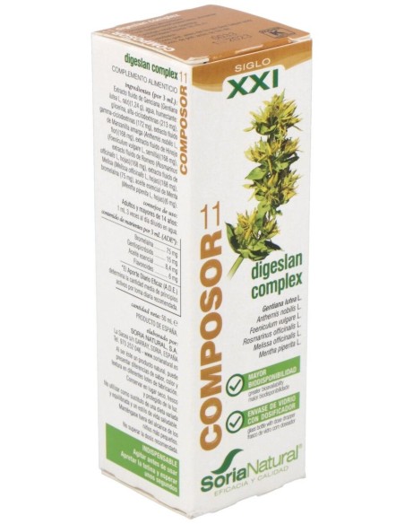 Composor 11 Digeslan Complex Xxi 50Ml. de Soria Natural