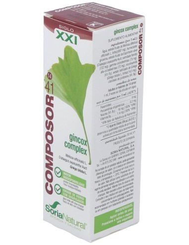 Composor 41 Gincox Complex Xxi 50Ml. de Soria Natural