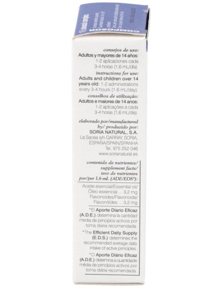 Composor 16 Sinusol Complex Xxi 25Ml. de Soria Natural