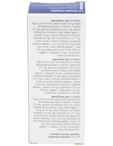 Composor 16 Sinusol Complex Xxi 25Ml. de Soria Natural