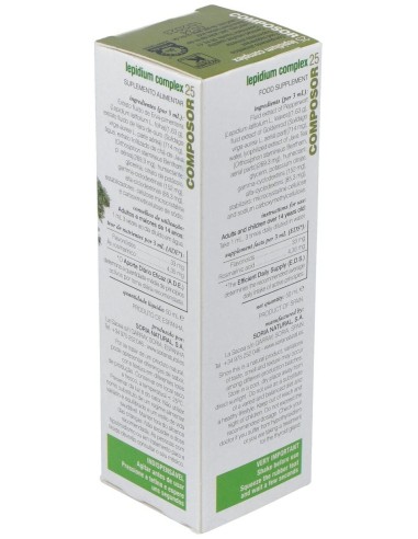 Composor 25 Lepidium Complex Xxi 50Ml. de Soria Natural