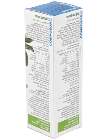 Composor 28 Nerval Complex Xxi 50Ml. de Soria Natural